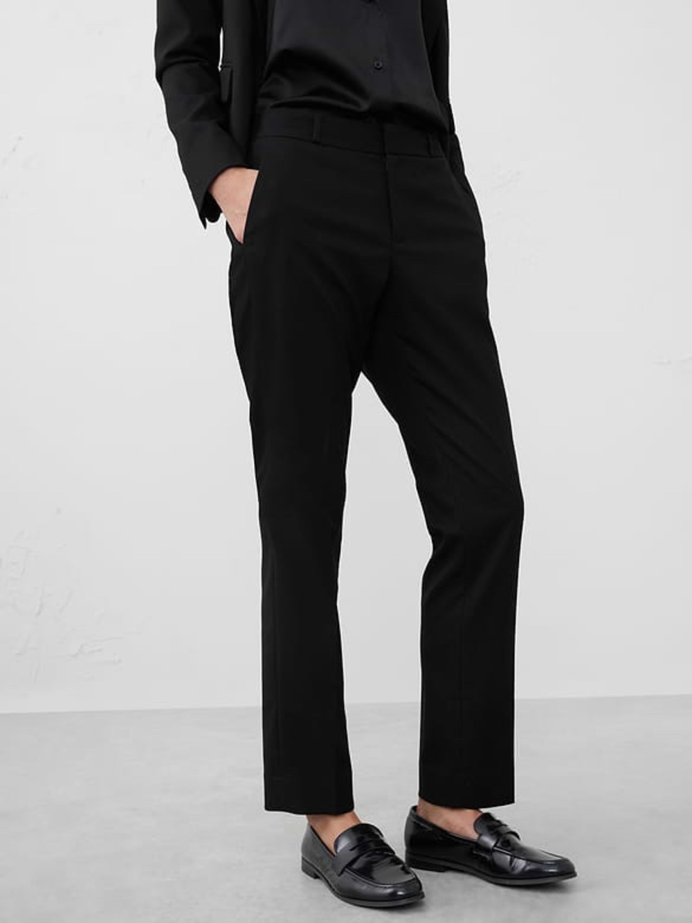 Classic Sloan curvy fit Black Pants